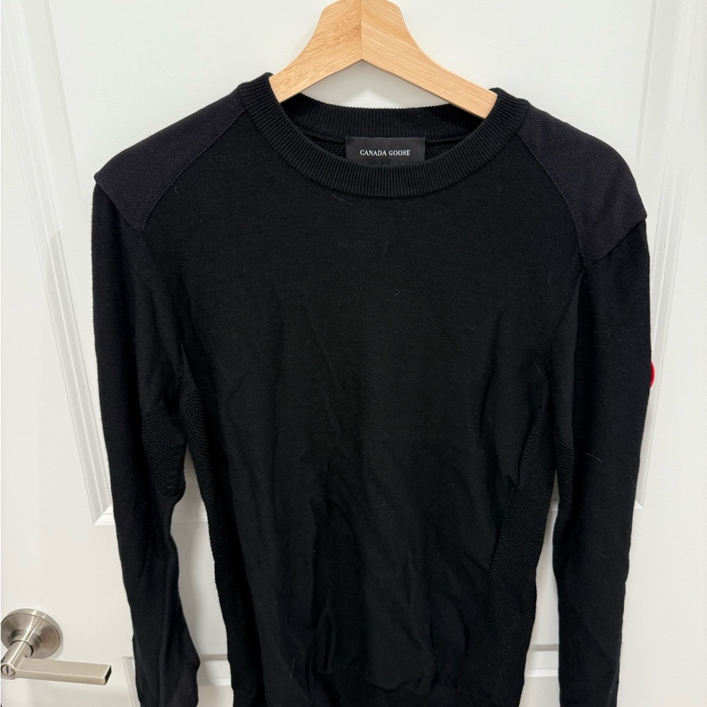 Canada Goose Classic Black Knit Top